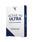 Active H2 Ultra molecular hydrogen tablets – premium H2 tablets designed to infuse drinking water with molecular hydrogen for antioxidant support and cellular health. Includes 30 effervescent tablets.