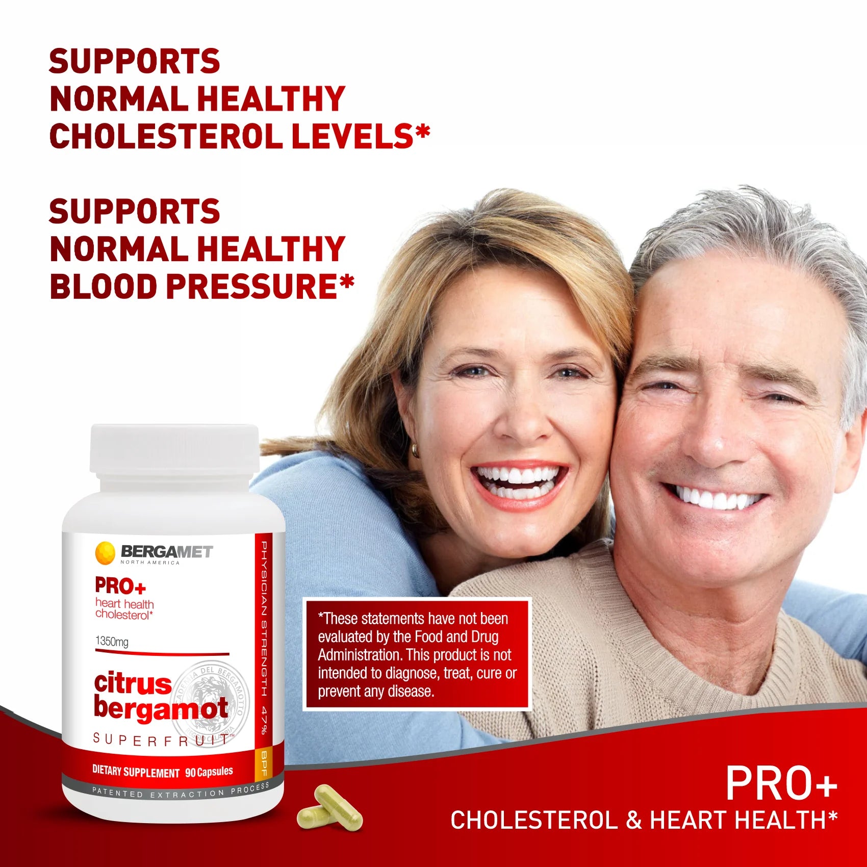 Bergamet Supplement illustration of benefits