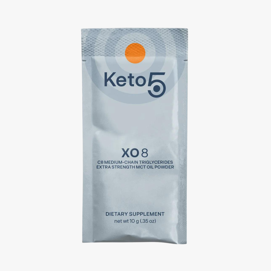 Xo8 Keto 5 XO8 (MCT Powder) | Faster Ketosis, Energy & Focus