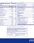 Nutritional information about the Polyphenol Supplement